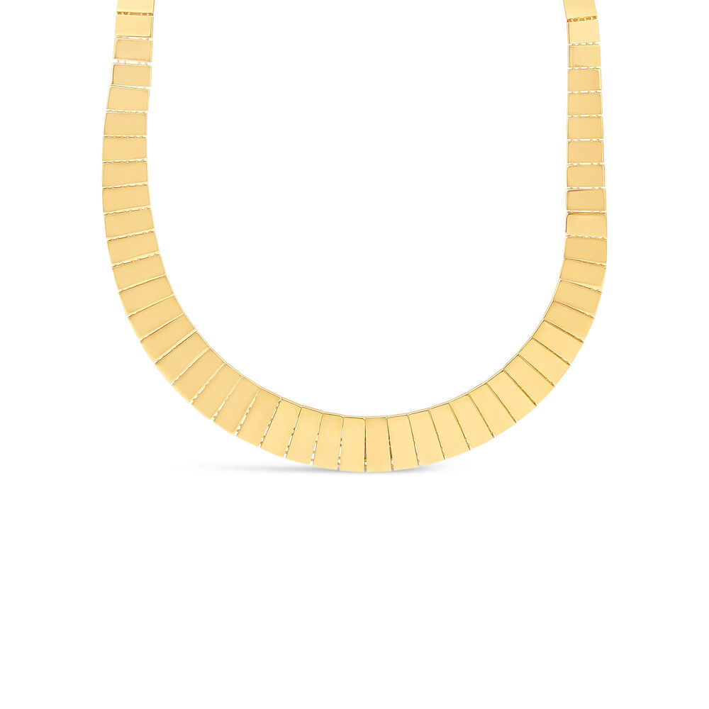 9ct Yellow Gold Shiny Cleopatra Necklet