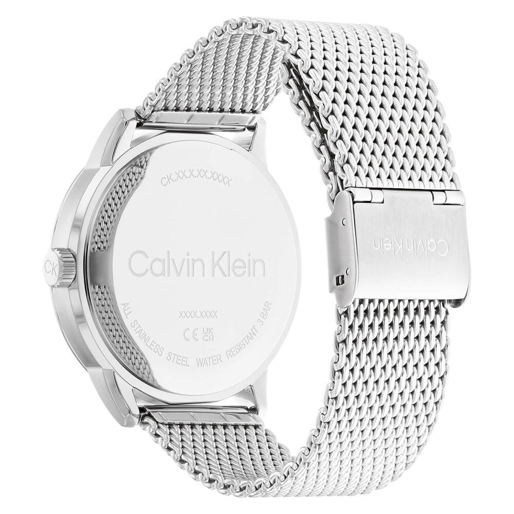 Calvin Klein Architectural 43mm Black Watch Skeleton Dial