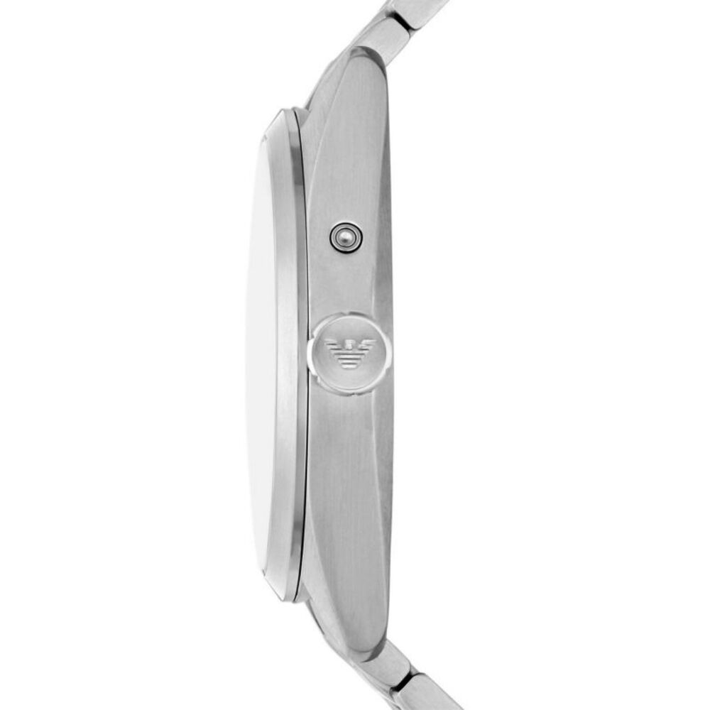 Emporio Armani Claudio 43mm Blue Dial Steel Case Watch