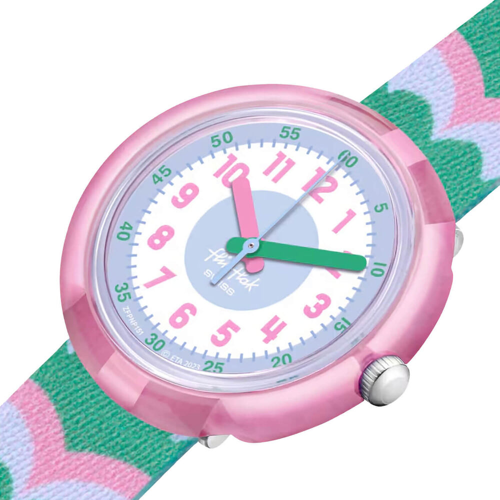 FLIK FLAK Retro Scales 31.85mm Quartz Kids Watch image number 2