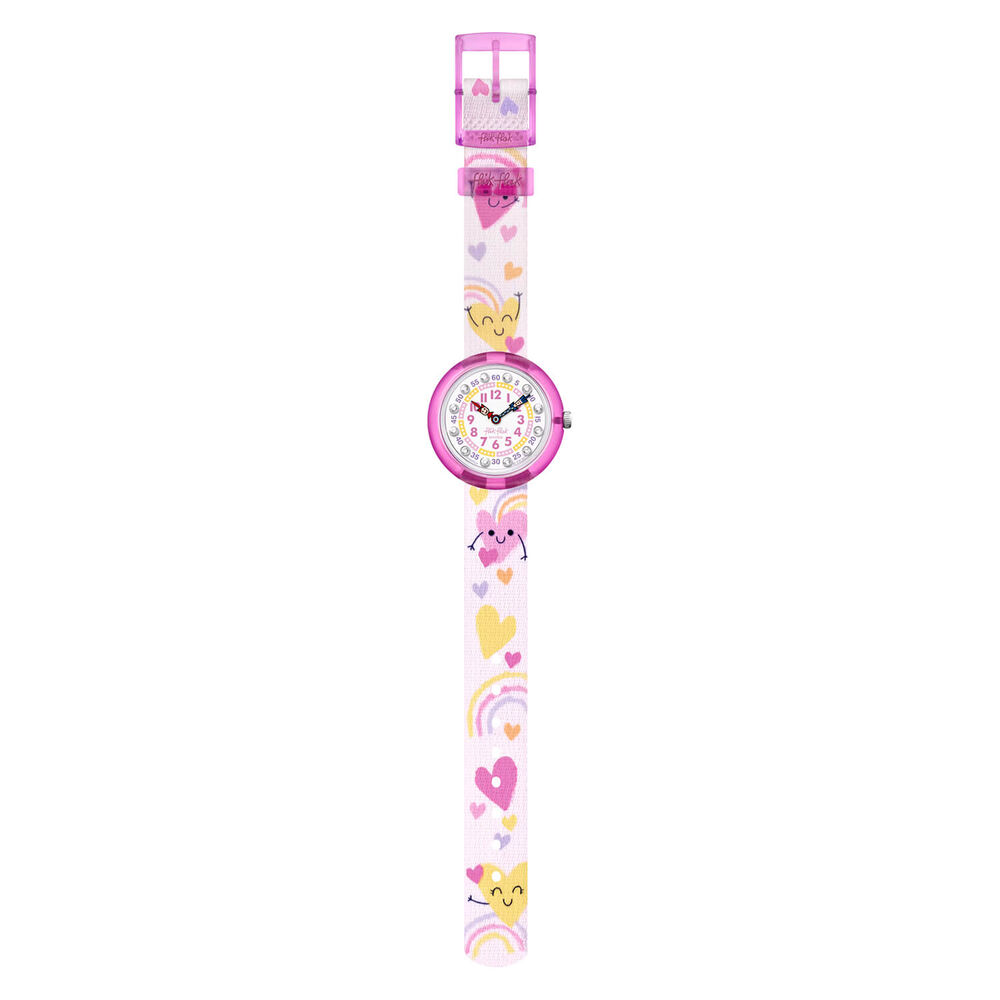 FLIK FLAK Bouncing Hearts 31.85mm Quartz Kids Watch image number 1