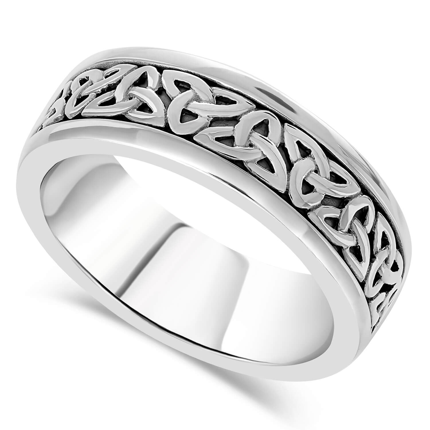 dress rings silver