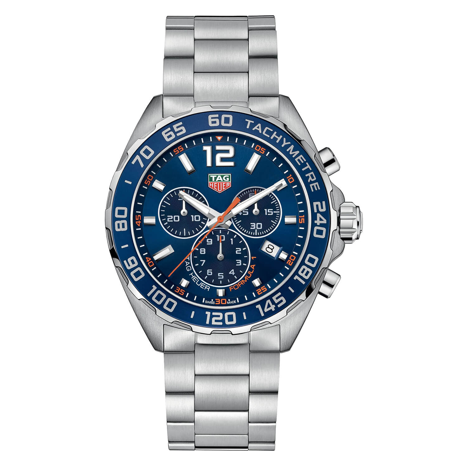 caz1014ba0842 tag heuer formula 1 chronograph mens blue dial stainless steel watch 08 05 2 5470 img1