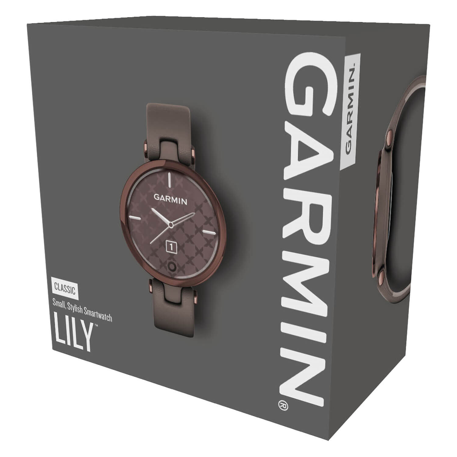 Garmin Lily Classic Dark Bronze Bezel Paloma Case Watch