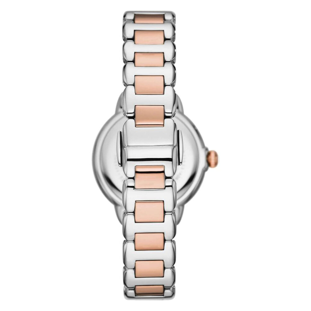 Emporio Armani Mia 32mm MOP Dial Rose Gold Steel Bracelet Watch