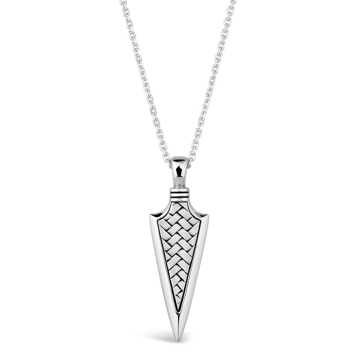 Vivity High Polished The Black Arrow Pendant Heavy Chain & Stylish Silver  Ring Combo Silver Plated Brass, Stainless Steel Chain Price in India - Buy  Vivity High Polished The Black Arrow Pendant