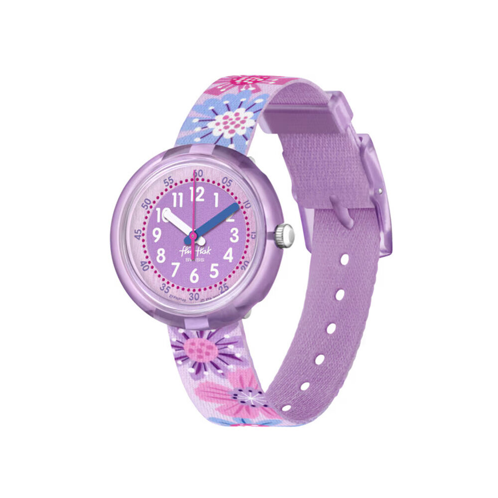 FLIK FLAK Flower Chaos 31.85mm Quartz Kids Watch image number 0