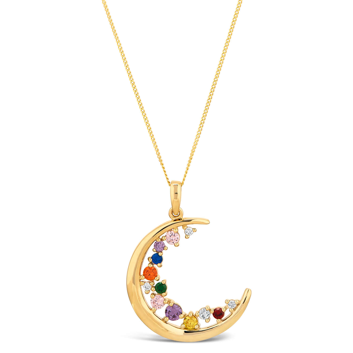 half moon shape pendant