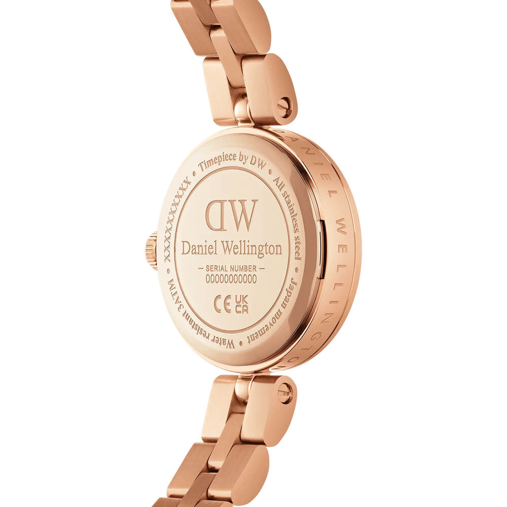 Daniel Wellington Elan Lumine 22mm Malachite Dial Rose Gold PVD Bracelet Watch image number 3